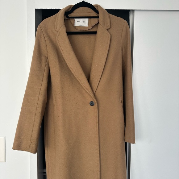 Babaton Jackets & Blazers - Aritiza Babaton Women's Tan Coat